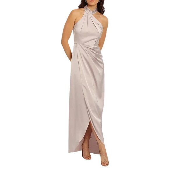 NWOT Elle Zeitoune Grace Gown, Champagne, Size XS